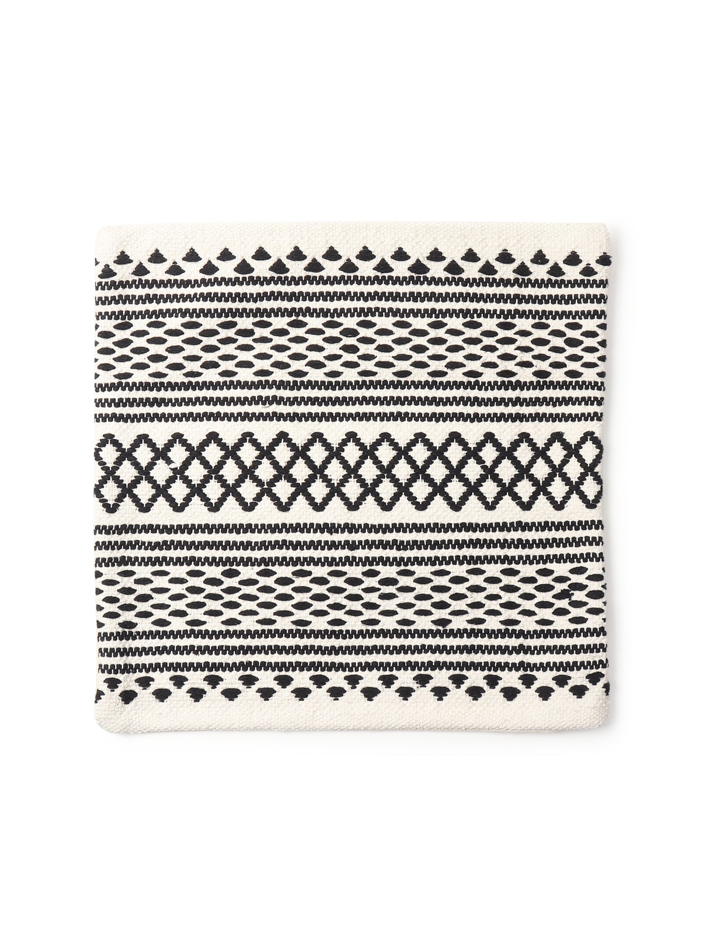 Handloom Cotton Cushion Cover