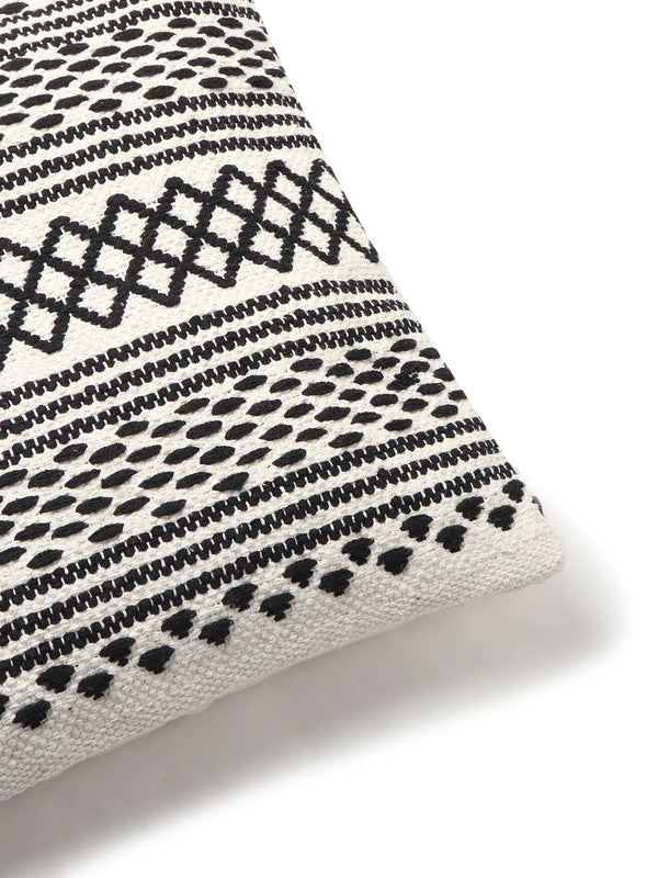 Premium Handloom Cotton Pillow Cover for Living Room and Bedroom Decor