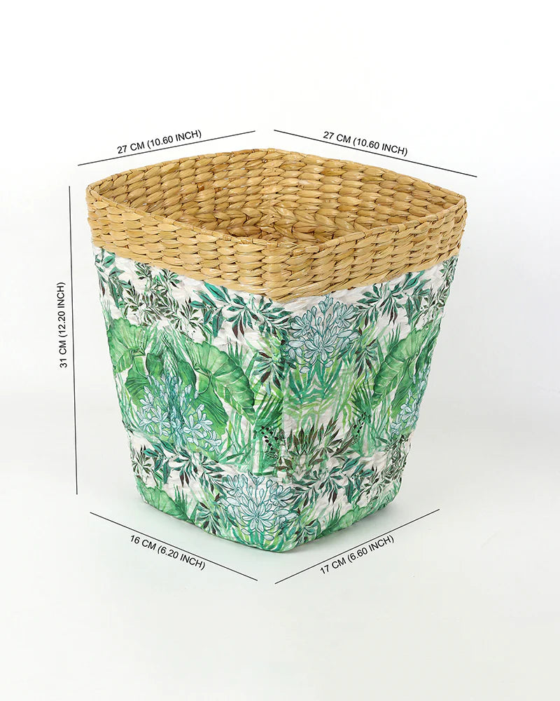 Seagrass Dustbin for Home and Kitchen Multi-Purpose Waste Bin