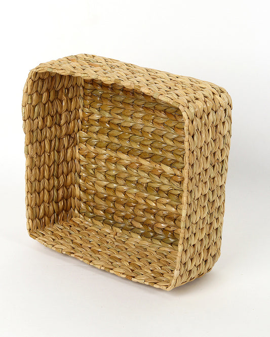 Storage Basket | Seagrass Organiser Tray | Shelf Basket | Wardrobe Organizer