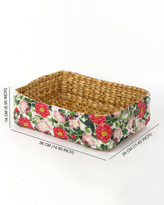 Office Desk Organizer | Stationary Organizer Box | Jute Table Organiser