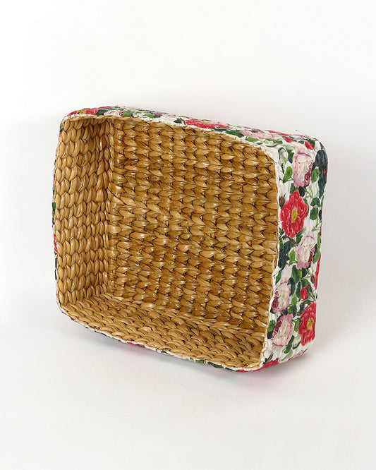 Office Desk Organizer | Stationary Organizer Box | Jute Table Organiser