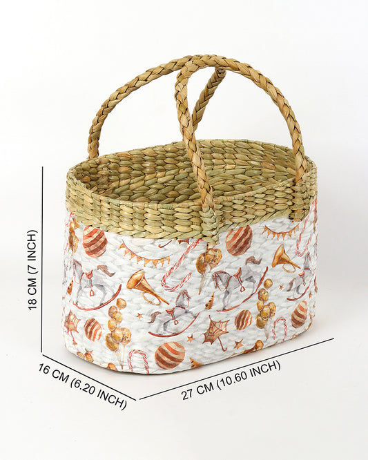 Tiffin Basket | Lunch Bag | Gift Hamper Baskets | Fruit And Vegetable Basket