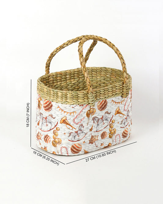 Tiffin Basket | Lunch Bag | Gift Hamper Baskets | Fruit And Vegetable Basket