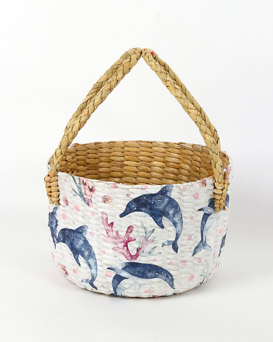 Seagrass Fruit Basket | Round Basket | Round Gift Hamper