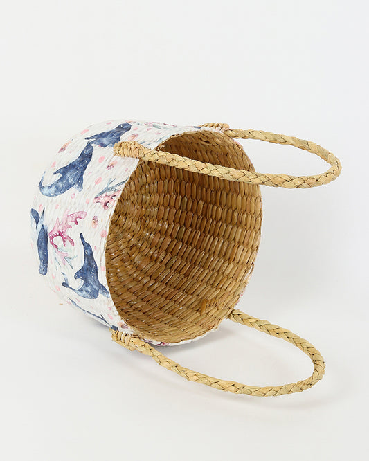 Seagrass Fruit Basket | Round Basket | Round Gift Hamper