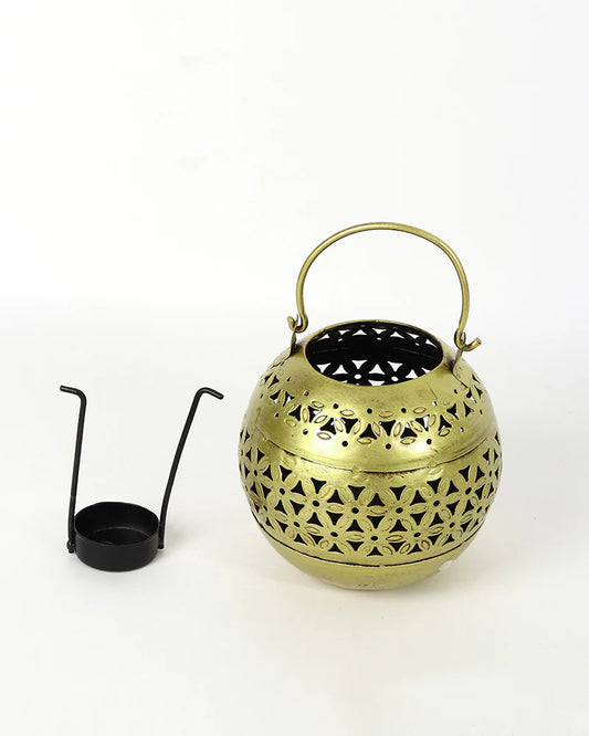 Set of 3 Candle Holders for Home Decor and Diwali Tealight Decoration