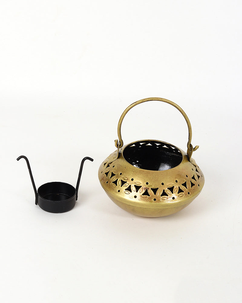 Candle Holder For Home Decor | Diwali Decoration For Home | Tealight Holder - Set of 3