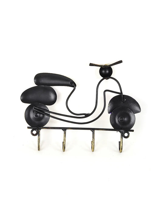 Metal Wall Key Hanger and Keychain Organizer for Home