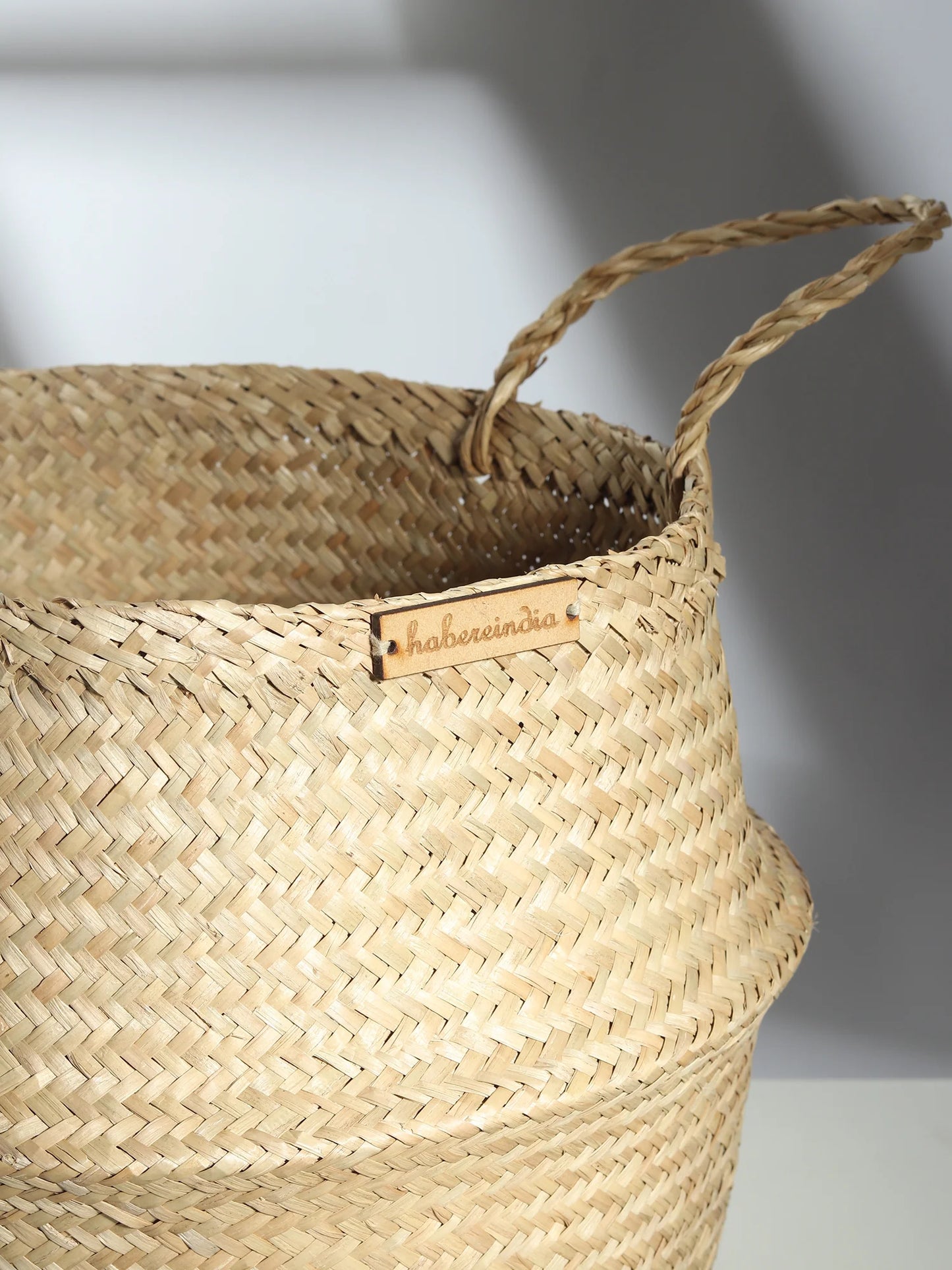 Neutral Belly Basket for Greenery, Toys & More