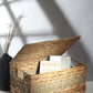 Seagrass Storage Boxes & Basket with Metal Frame