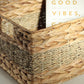 Seagrass Storage Boxes & Basket with Metal Frame
