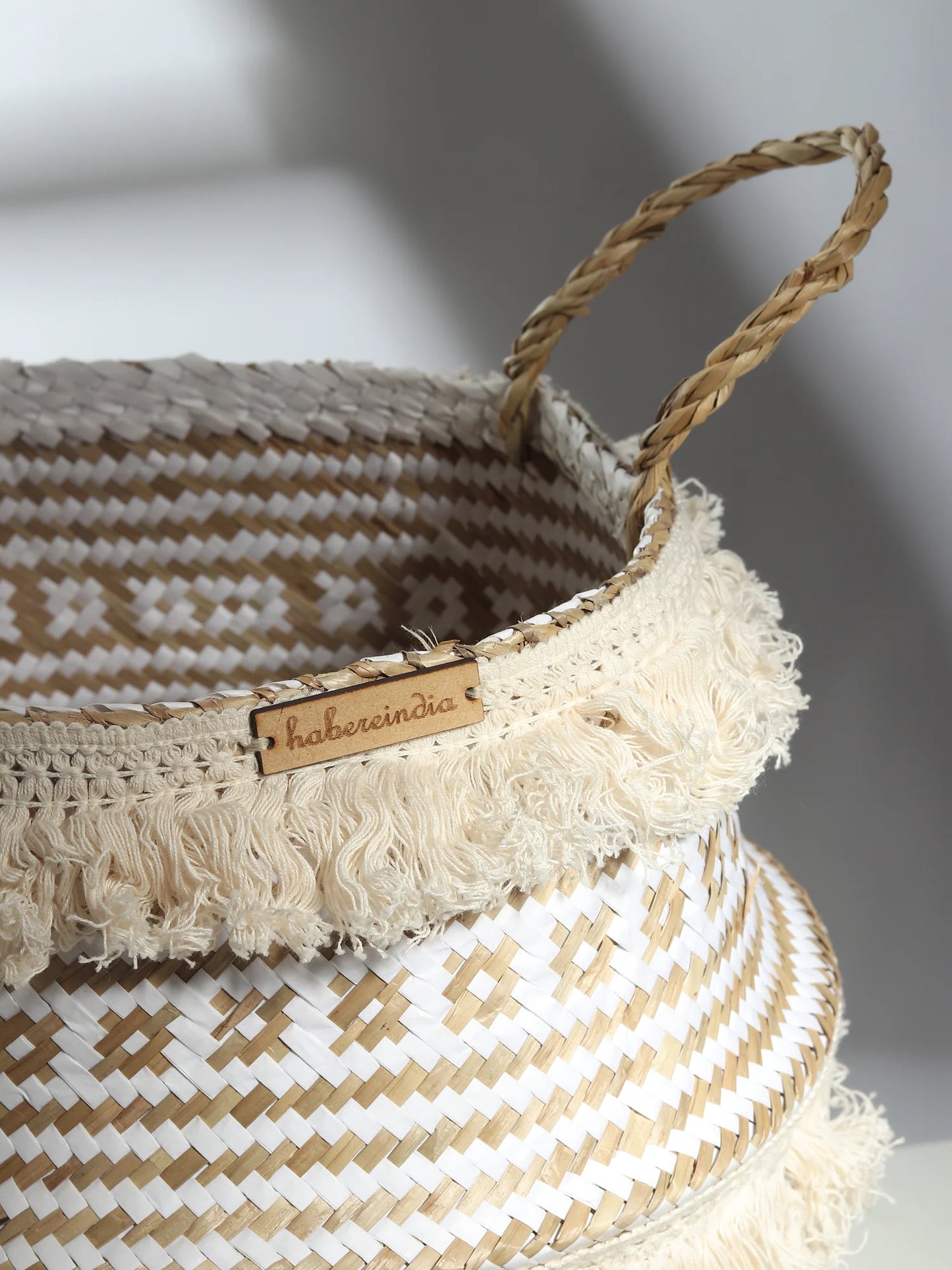 Textured Belly Basket for Potted Plants & Everyday Storage