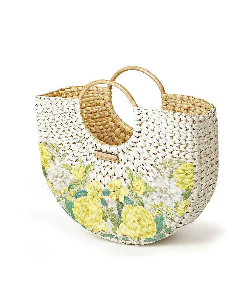 Handmade Natural Beach Tote for Market, Storage & Everyday