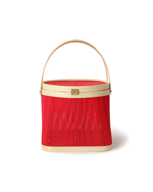 Multi-Purpose Bamboo Picnic Basket for Food, Picnic & Leisure Use
