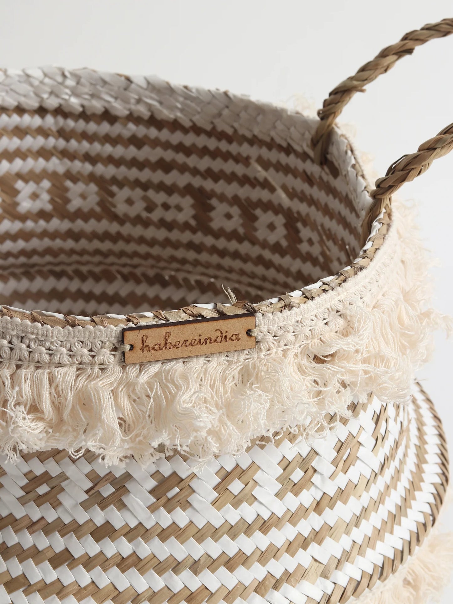 Textured Belly Basket for Potted Plants & Everyday Storage