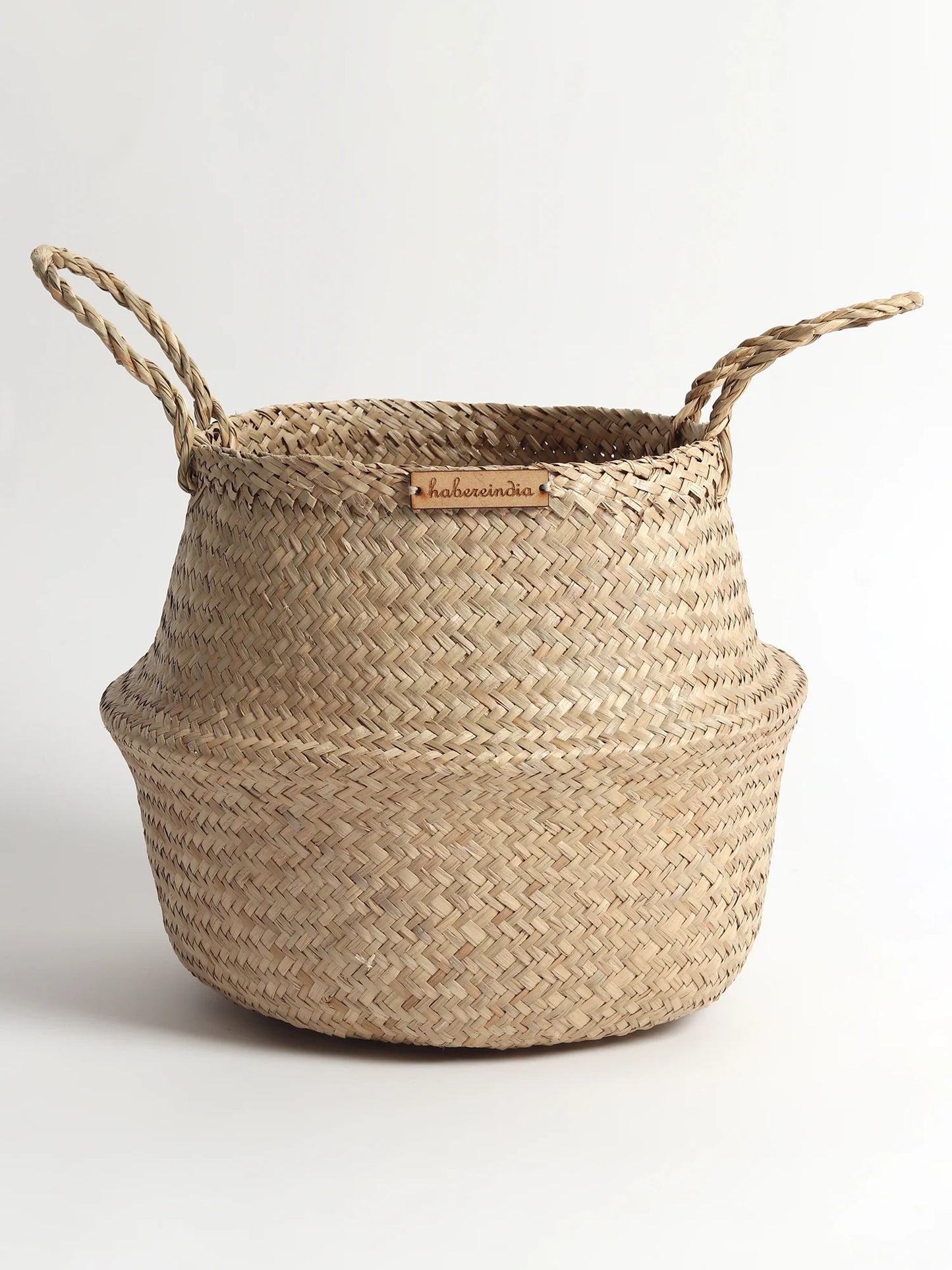 Neutral Belly Basket for Greenery, Toys & More