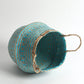 Seagrass Plant & Storage Baskets - Blue