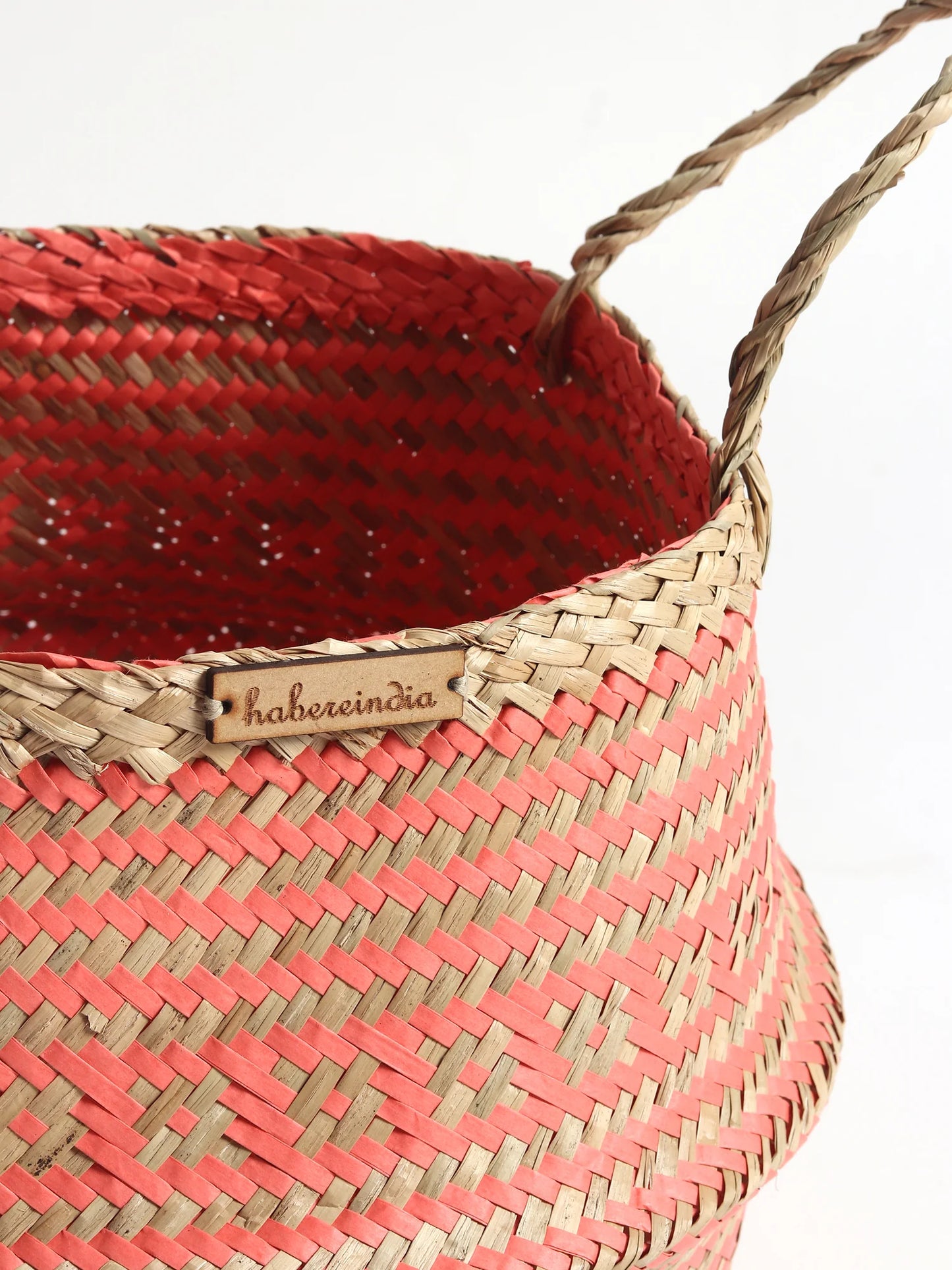 Chic Belly Planter Basket for Living Room & Corner Decor