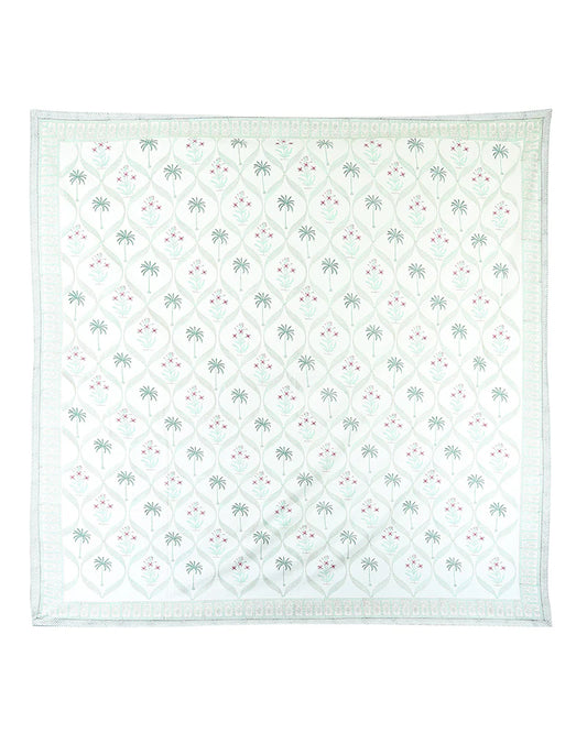 Artisanal Jaipur Handblock Printed 100% Premium Cotton King Bed Sheet with Matching Pillow Covers