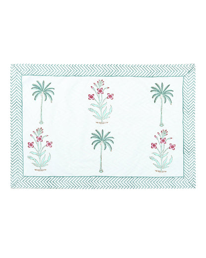 Artisanal Jaipur Handblock Printed 100% Premium Cotton King Bed Sheet with Matching Pillow Covers