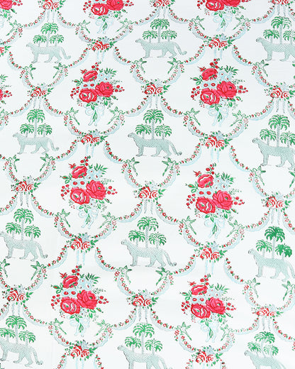 Luxurious Jaipur Handblock Printed 100% Premium Cotton King Size Bed Sheet with Pillow Covers