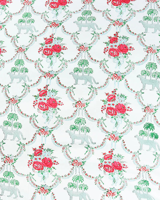 Luxurious Jaipur Handblock Printed 100% Premium Cotton King Size Bed Sheet with Pillow Covers