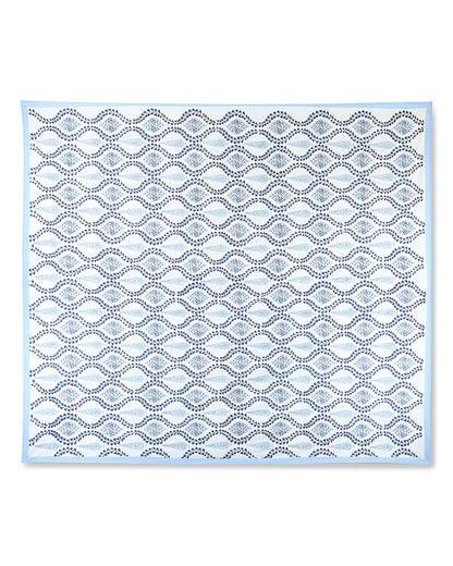 Handcrafted Jaipur Handblock Printed 100% Premium Cotton King Bed Sheet with Coordinated Pillow Covers