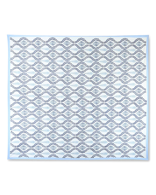 Handcrafted Jaipur Handblock Printed 100% Premium Cotton King Bed Sheet with Coordinated Pillow Covers