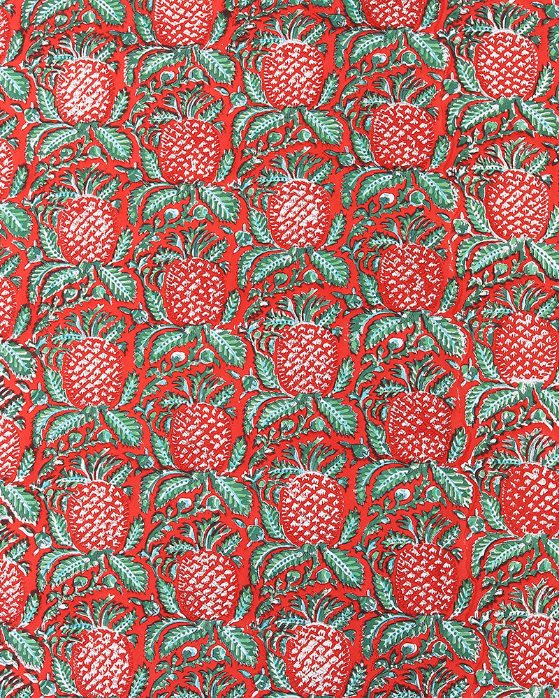 Cultural Jaipur Handblock Printed 100% Premium Cotton King Bed Sheet with Matching Pillow Covers