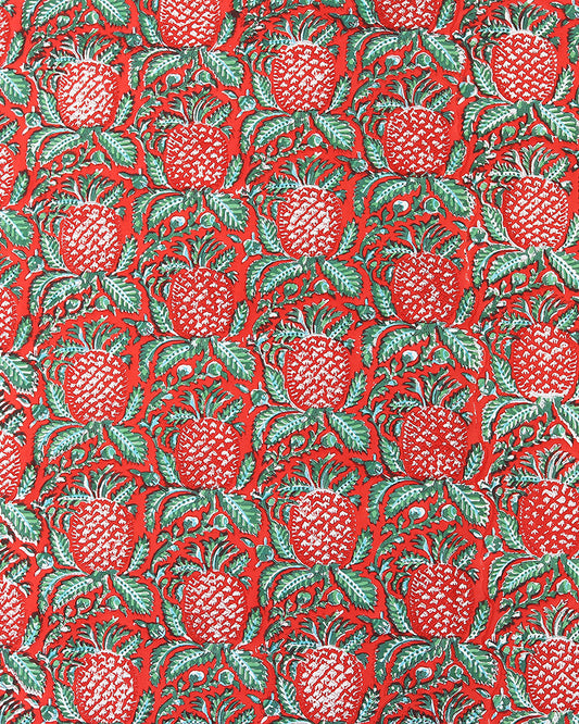 Cultural Jaipur Handblock Printed 100% Premium Cotton King Bed Sheet with Matching Pillow Covers