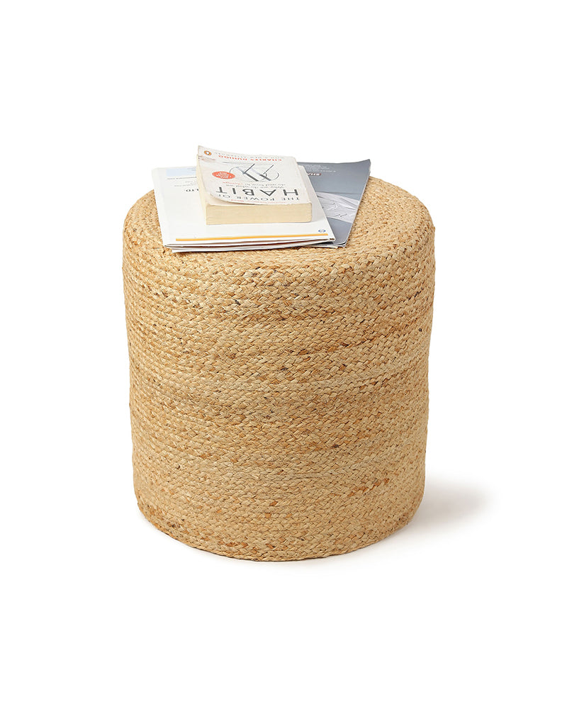 Jute Ottoman 