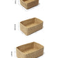 Seagrass Organiser Trays - Set of 3