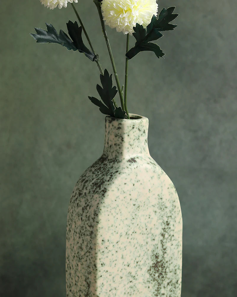 Ceramic Flower Vase for Bedroom or Study Table
