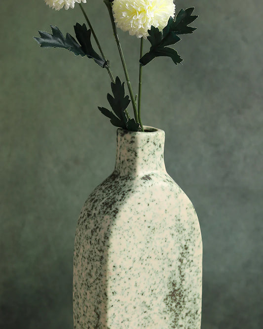 Ceramic Flower Vase for Bedroom or Study Table