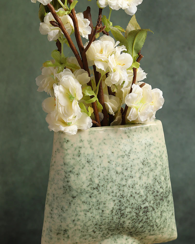 Sculptural Ceramic Vase for Artistic Home Decor