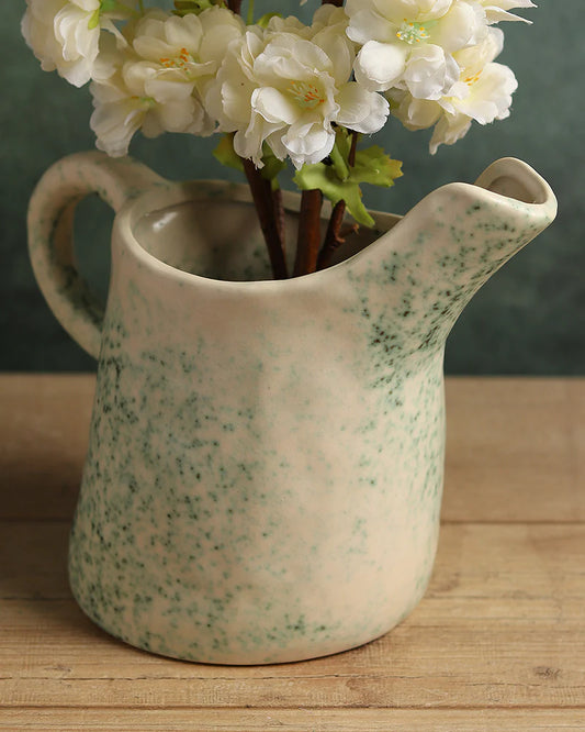 Handcrafted Tabletop Ceramic Vase for Home Decoration