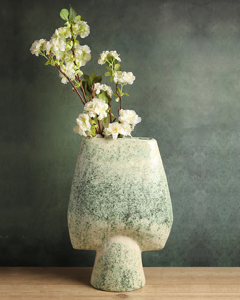 Sculptural Ceramic Vase for Artistic Home Decor