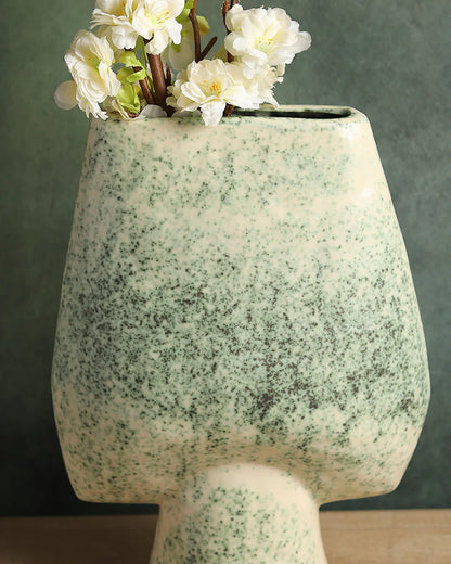 Sculptural Ceramic Vase for Artistic Home Decor