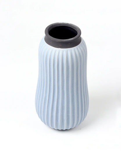 Round Ceramic Vase for Tabletop Centerpieces