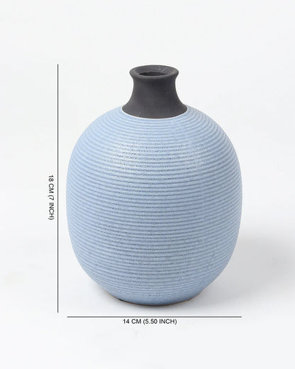 Pot Shape Ceramic Vase for Aesthetic Room Decor