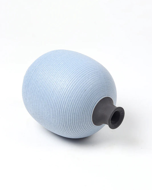 Pot Shape Ceramic Vase for Aesthetic Room Decor