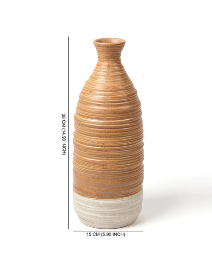 Glossy Ceramic Vase for Coffee Table Styling