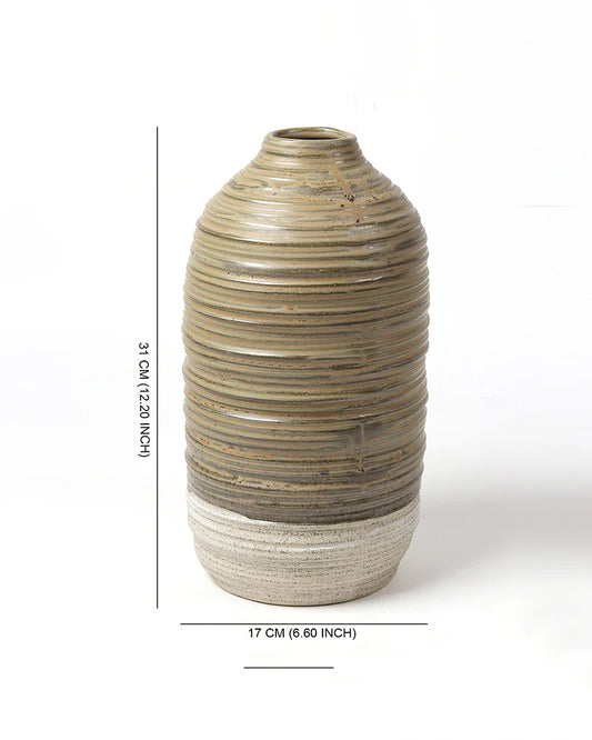 Ceramic Tabletop Vase for Everyday Home Decor
