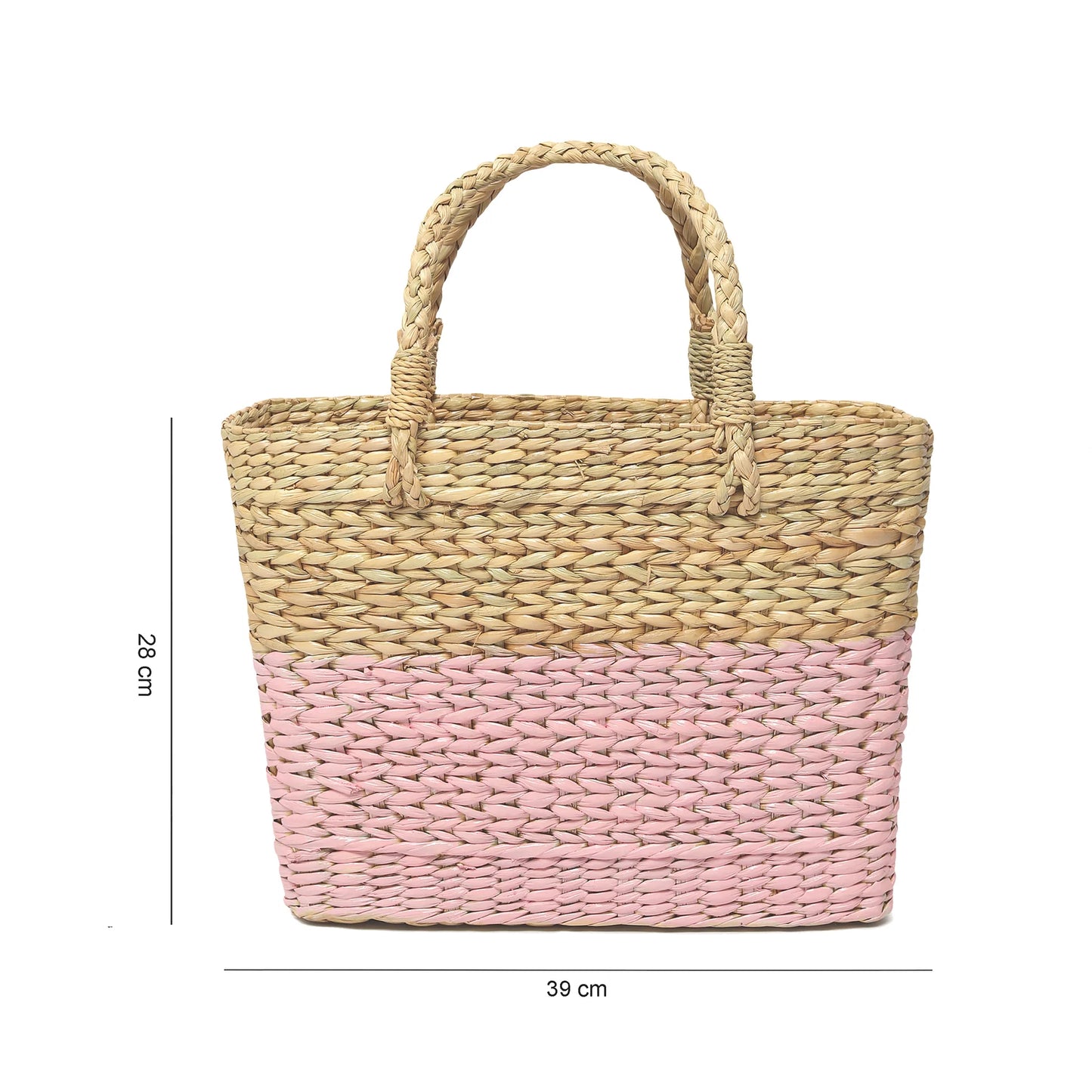 Eco-Friendly Seagrass Tote for Daily Shopping Use
