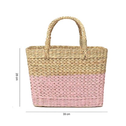 Eco-Friendly Seagrass Tote for Daily Shopping Use