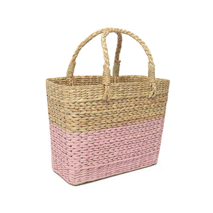 Eco-Friendly Seagrass Tote for Daily Shopping Use
