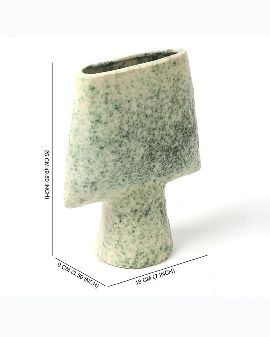 Sculptural Ceramic Vase for Artistic Home Decor