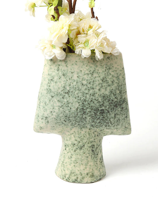 Sculptural Ceramic Vase for Artistic Home Decor