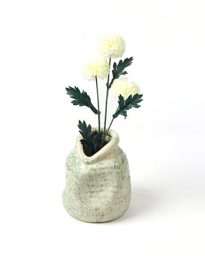 Ceramic Table Top Vase for Living Room Corner Display